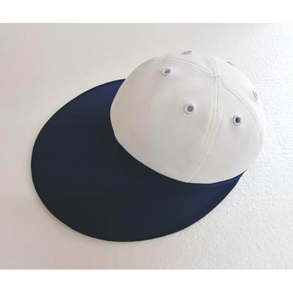 アウトレット・キャディ帽子・サイズS・現品特価・白ネイビー　A15