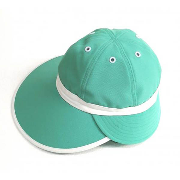 アウトレット・キャディ帽子・フリーサイズ・現品特価　　緑・白　A19